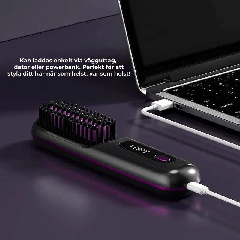 3-i-1 Plattång, Locktång & Borste